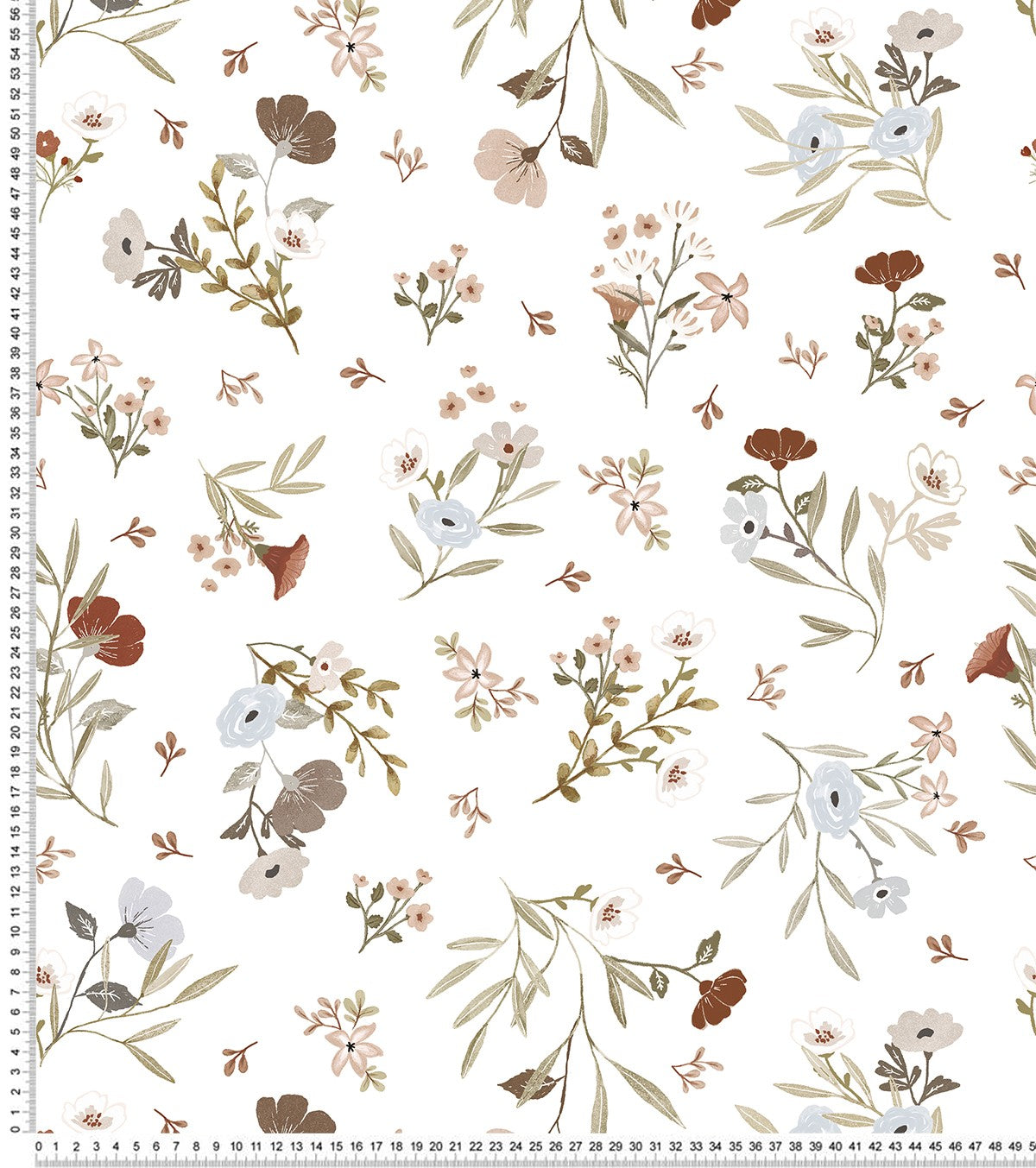 LILYDALE - Papier peint enfant - Motif floral doux et délicat