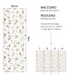 LILYDALE - Papier peint enfant - Motif floral doux et délicat