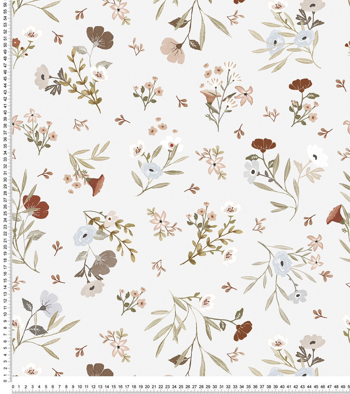 LILYDALE - Papier peint enfant - Motif floral doux et délicat