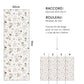 LILYDALE - Papier peint enfant - Motif floral doux et délicat