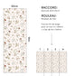 LILYDALE - Papier peint enfant - Motif floral doux et délicat