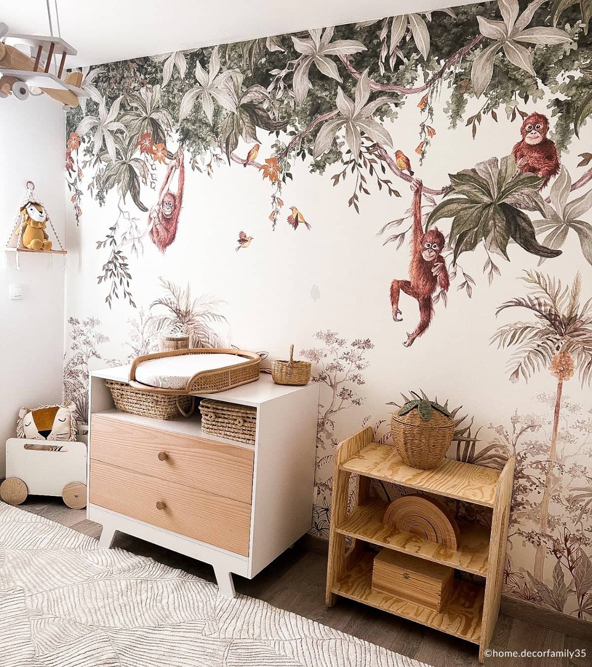 UTAN - Papier peint panoramique - Les singes