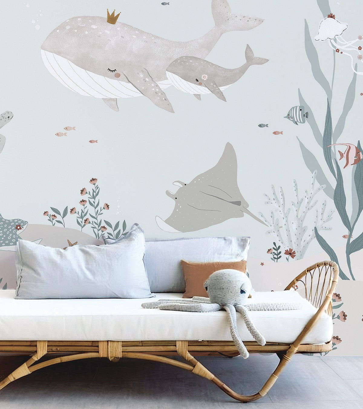 OCEAN FIELD - Papier peint panoramique - Fonds marins