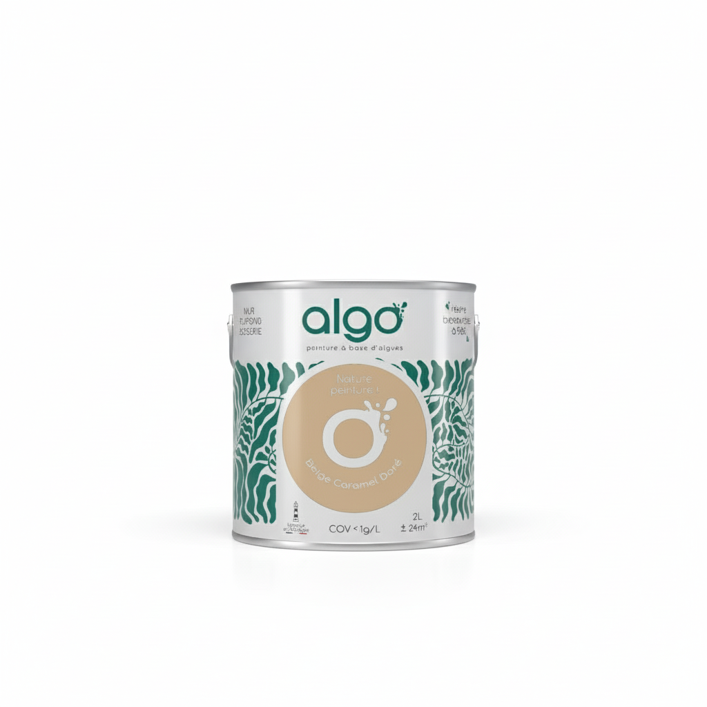 Peinture écologique Algo - Beige Caramel Doré