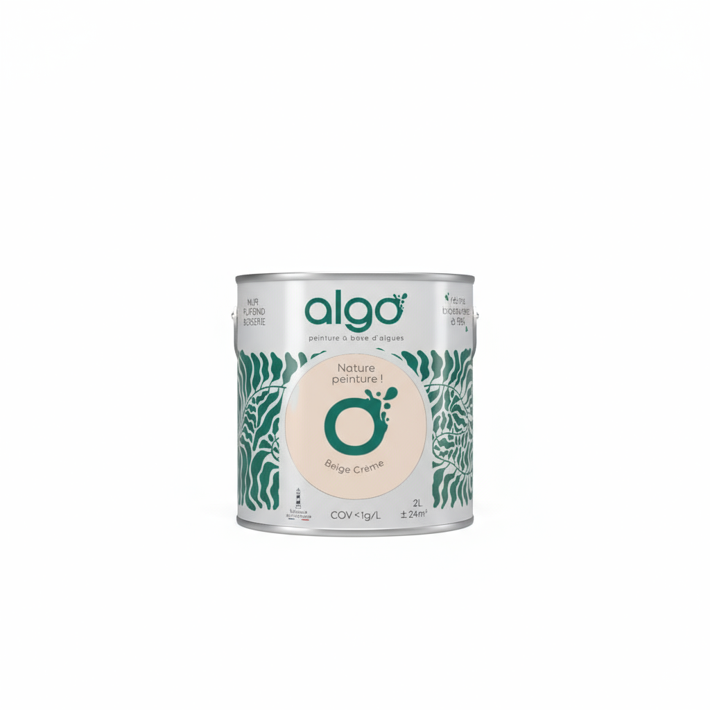 Peinture écologique Algo - Beige Crème