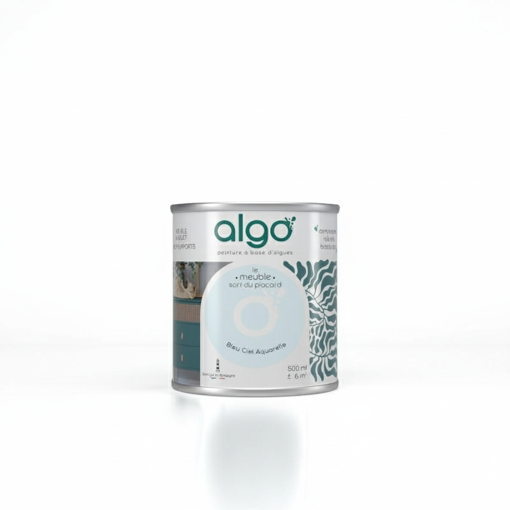 Peinture pour Meuble - Bleu Ciel Aquarelle