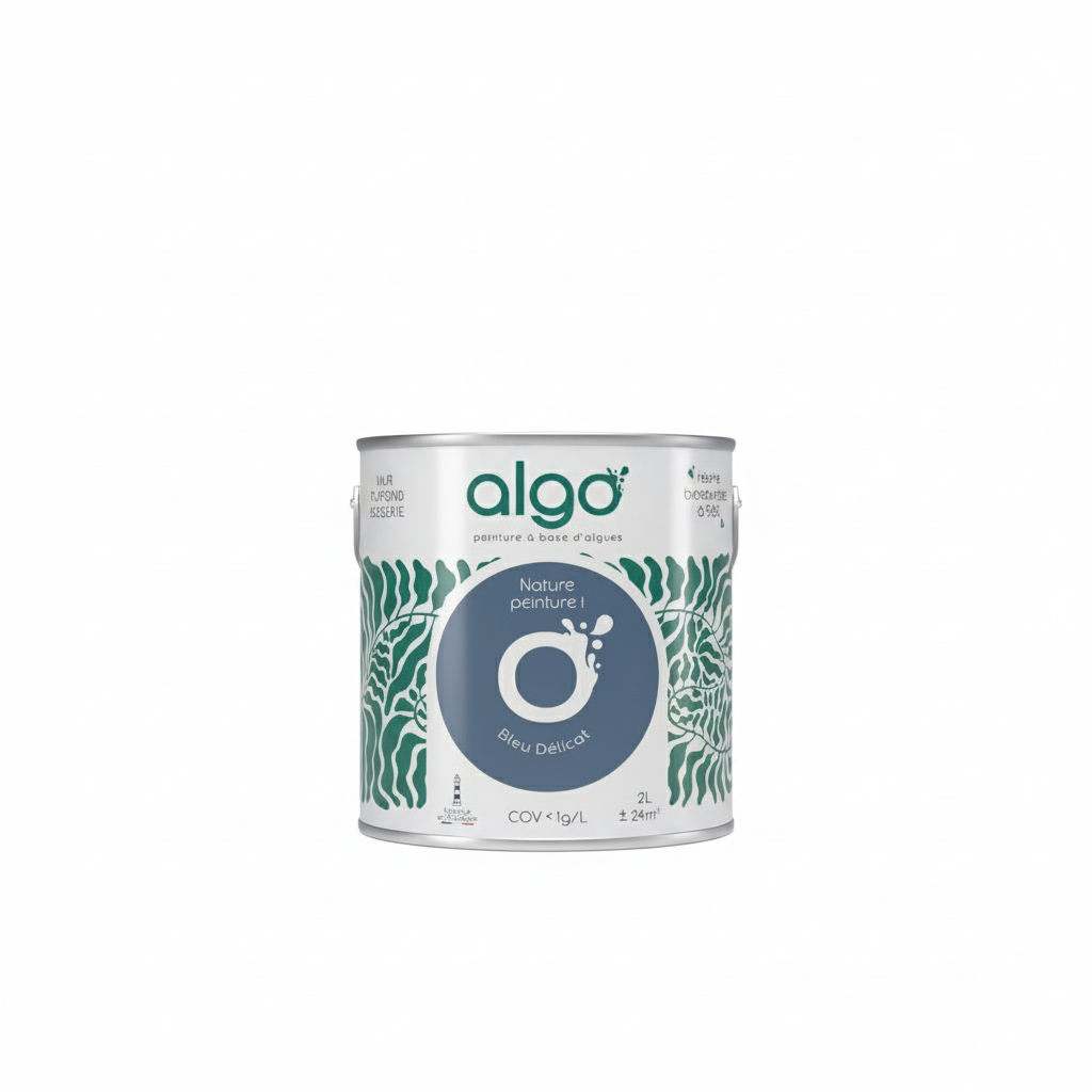Peinture écologique Algo - Bleu Délicat