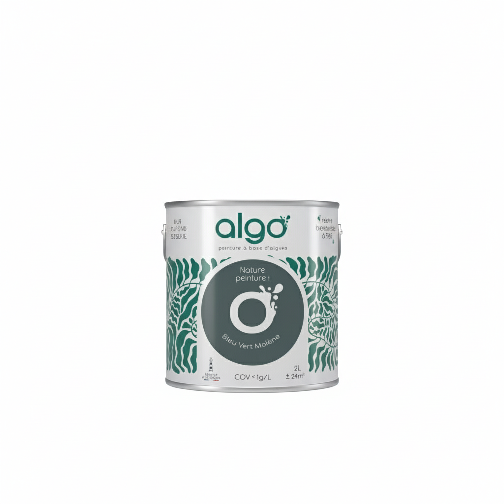 Peinture écologique Algo - Bleu Vert Molène