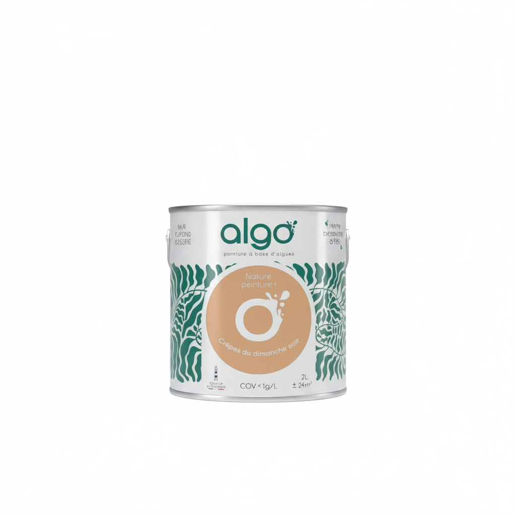 Peinture écologique Algo - Marron Crêpes du Dimanche Soir