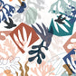 Papier-Peint Algo " Comme Matisse " - Terracotta Ponziane