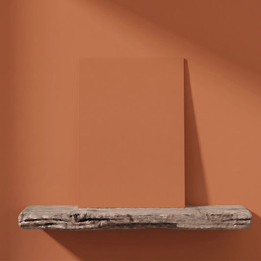 Gingerbread Brown Color Chart Sample