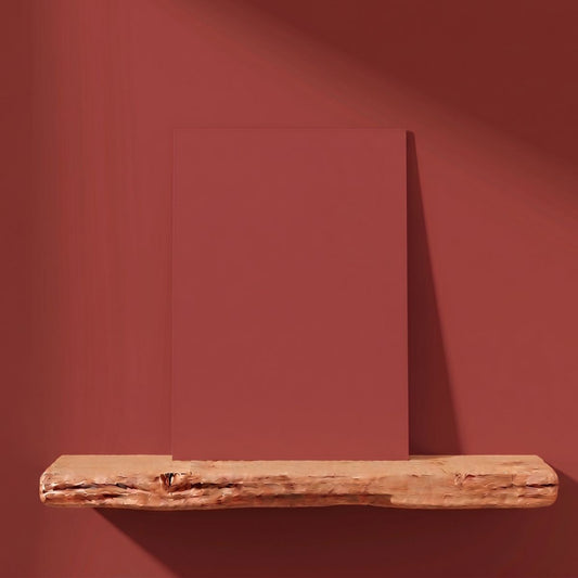 Échantillon Nuancier Rouge Enflammé