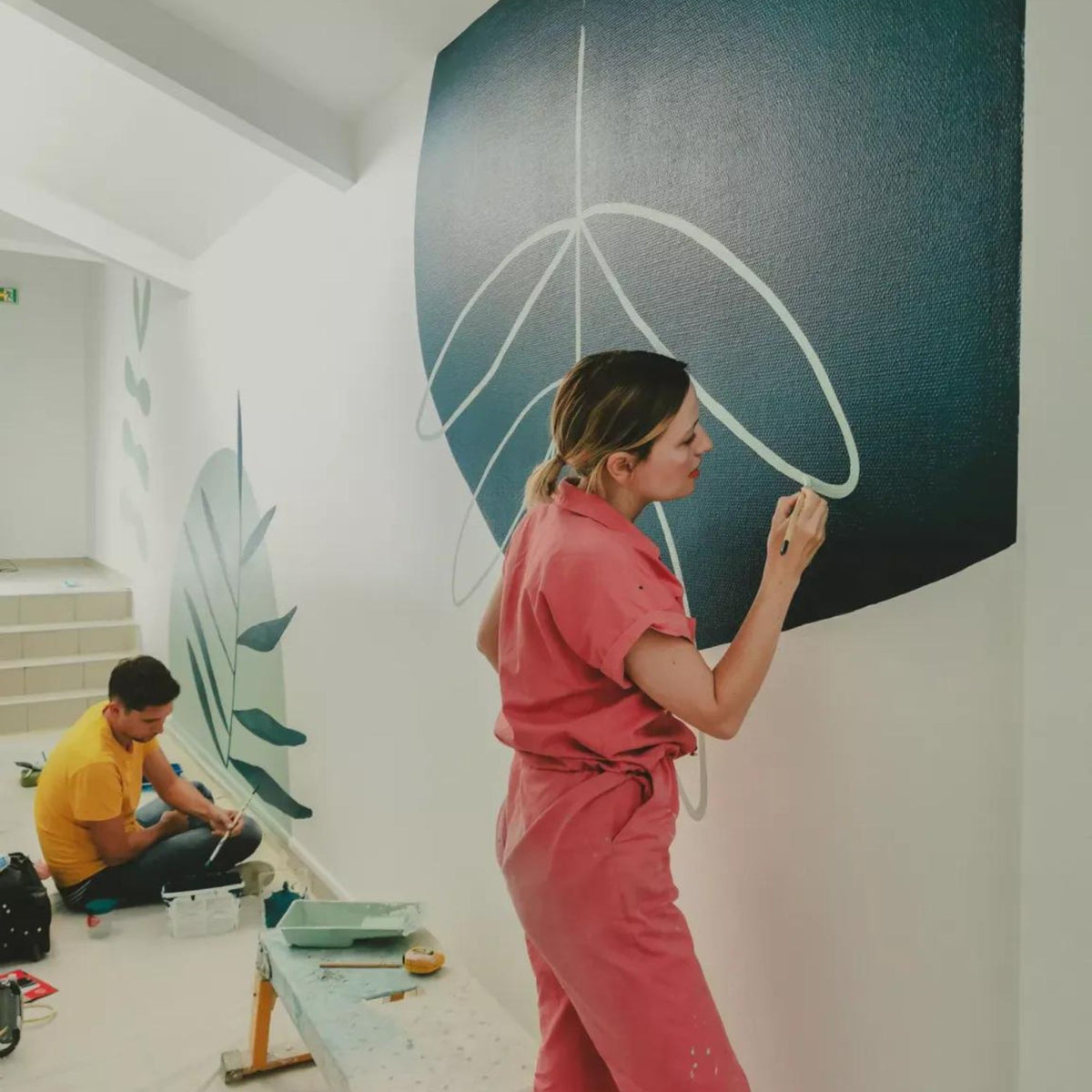 Les fresques murales de Studiolikethat – Peinture Algo