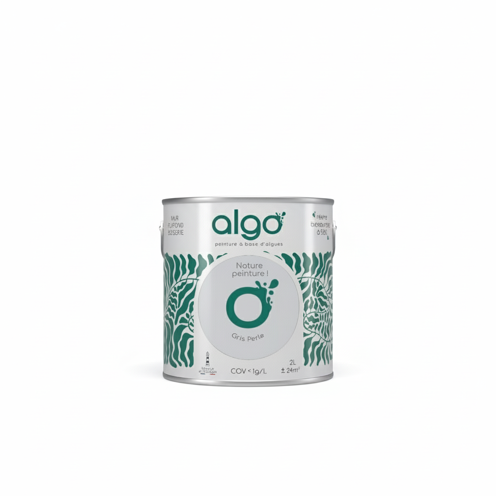Peinture écologique Algo - Gris perle