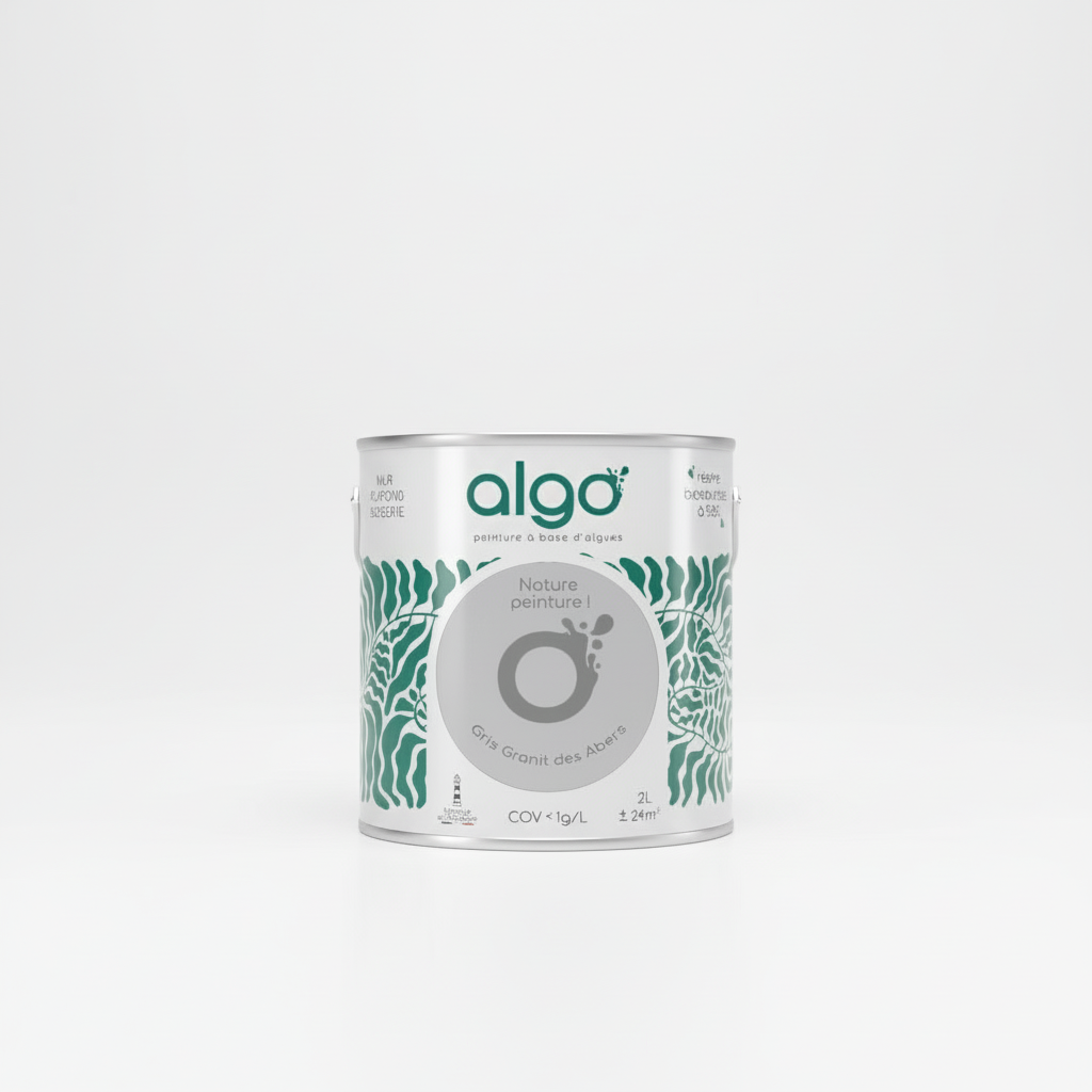 Peinture écologique Algo - Gris Granit des Abers