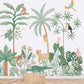 YATSUNI - Papier peint panoramique - Animaux de la jungle