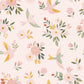 ALYSSE - Papier peint fleurs et oiseaux