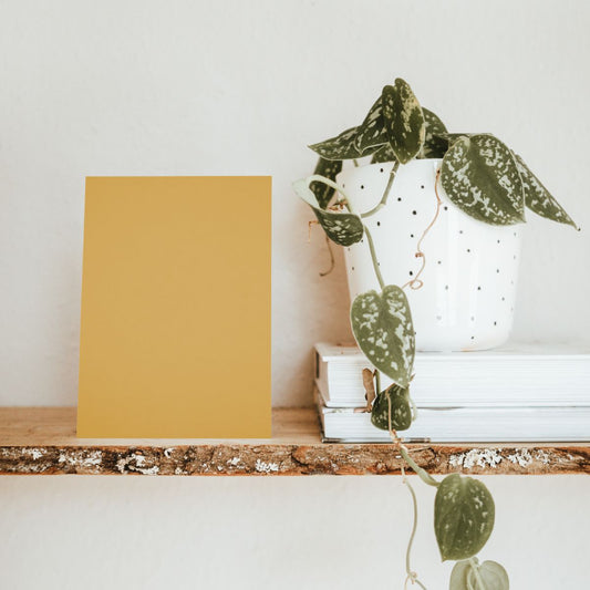 Quince Yellow Color Chart Sample