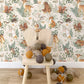 FOREST - Papier peint enfant - Motif animaux de la forêt