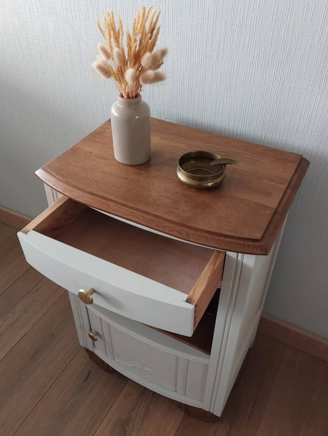 Chever Art Déco en chêne massif