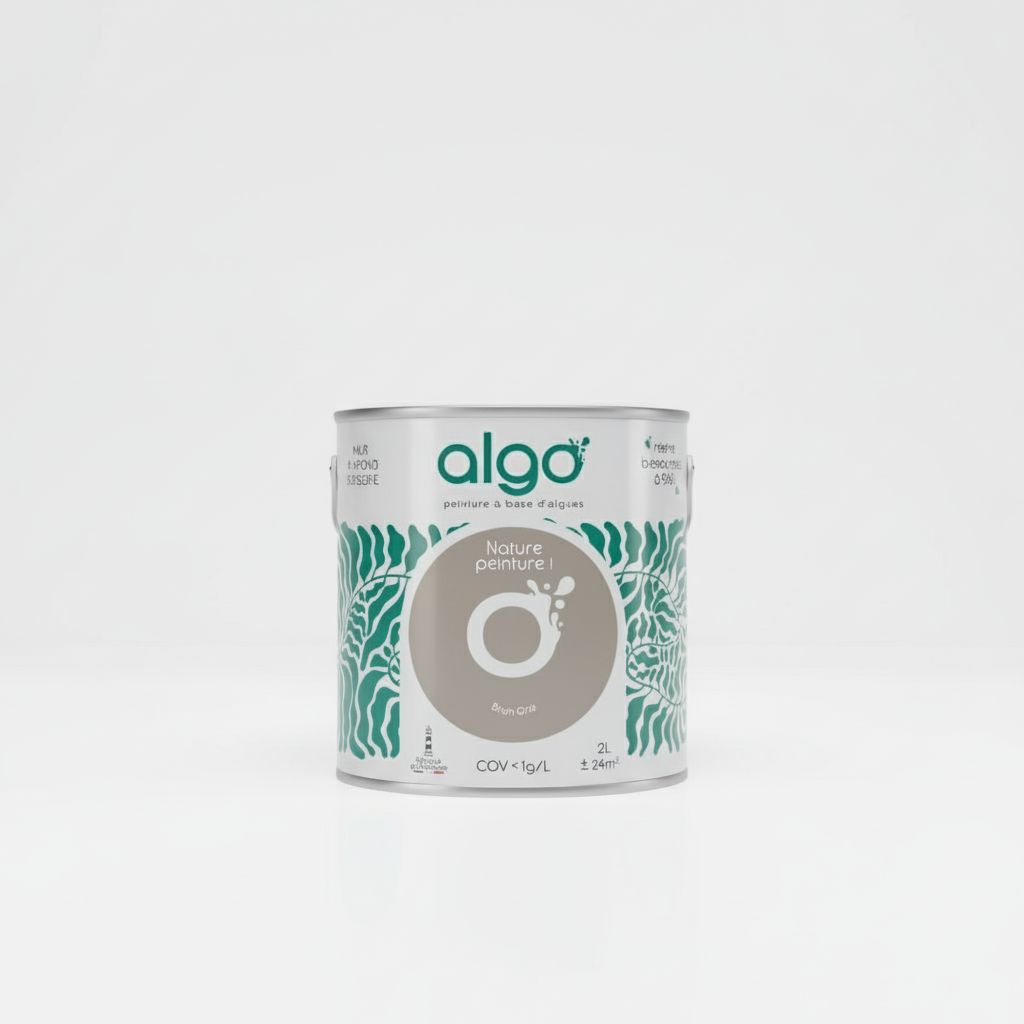 Peinture écologique Algo - Brun Gris