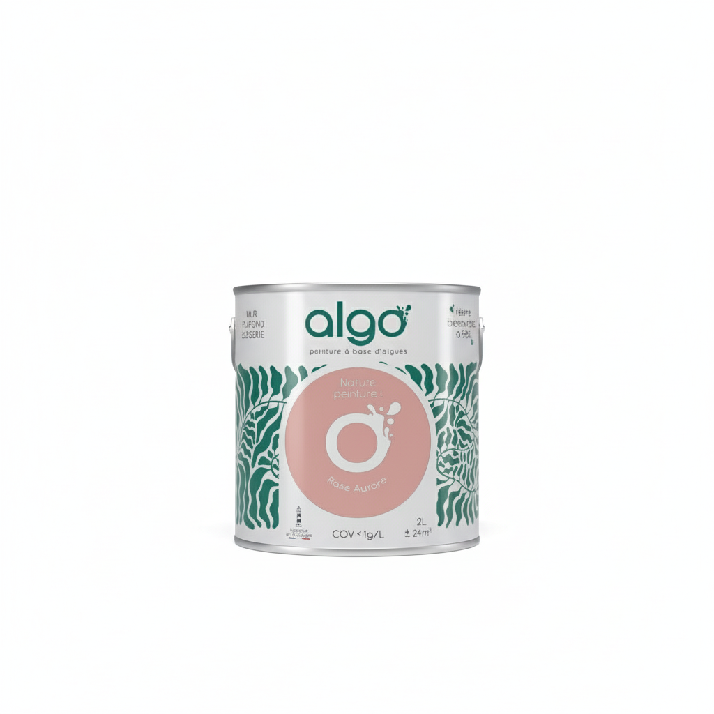 Peinture écologique Algo - Rose Aurore