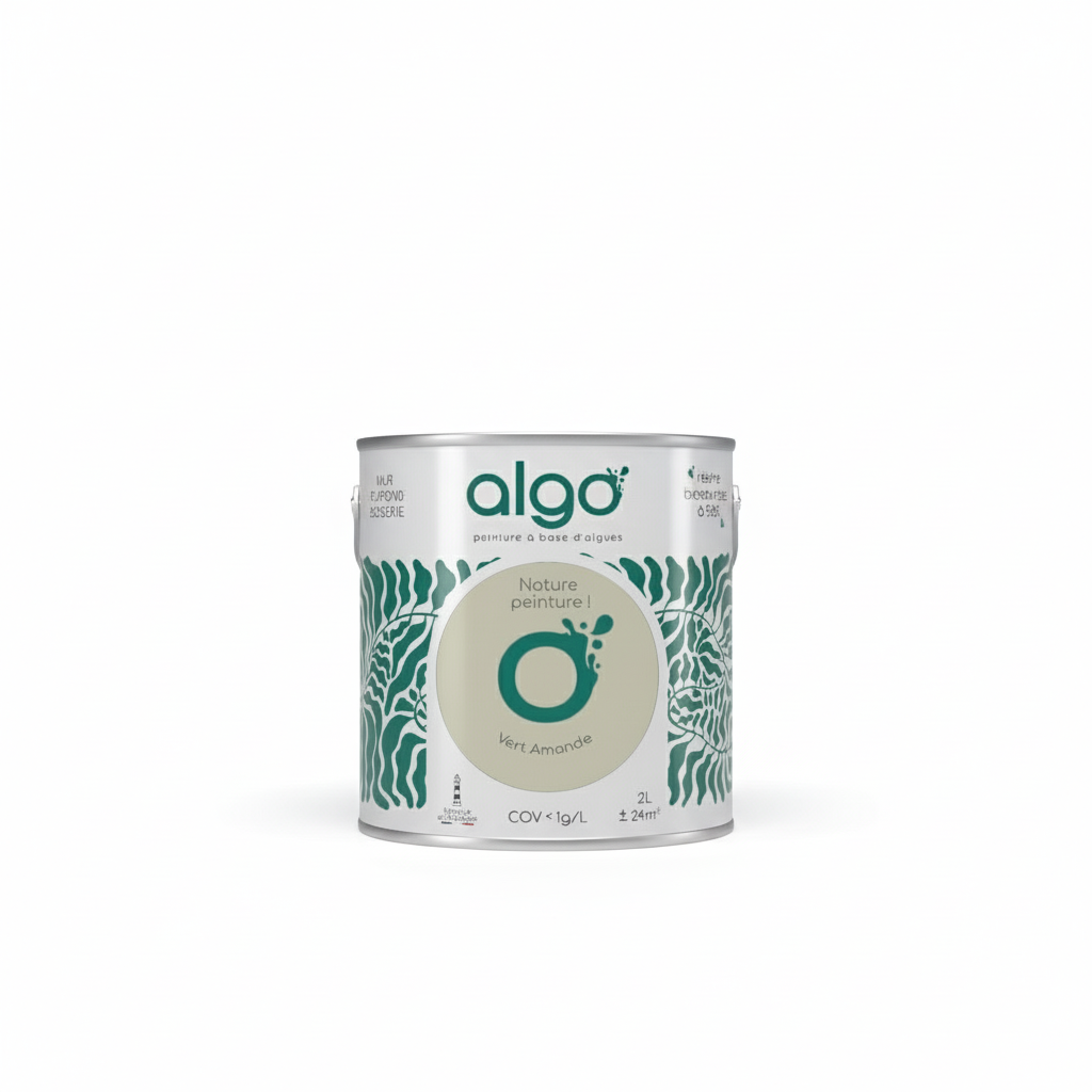 Peinture écologique Algo - Vert Amande