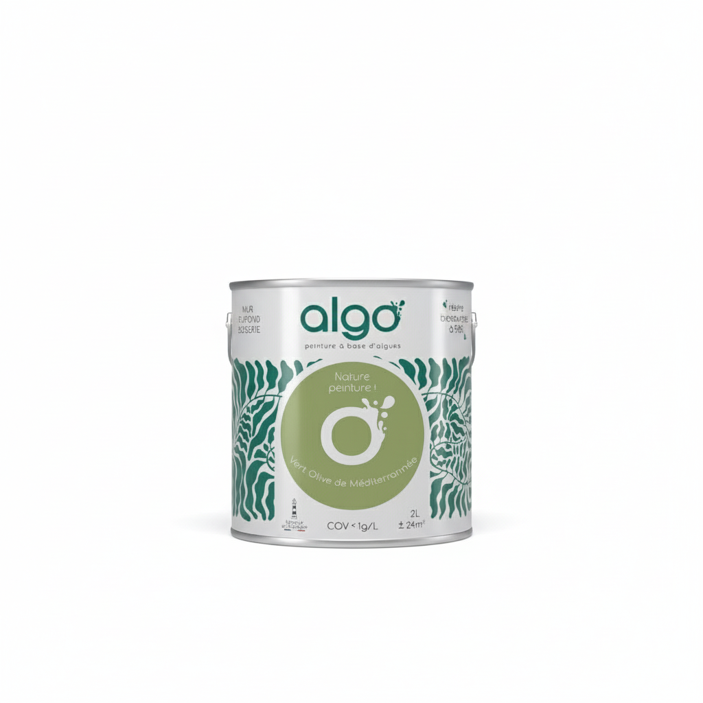 Peinture écologique Algo - Vert olive de Méditerranée