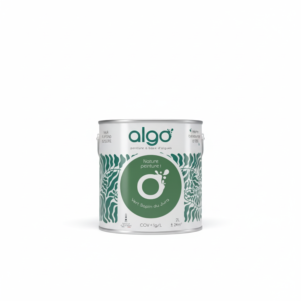 Peinture écologique Algo - Vert Sapin du Jura