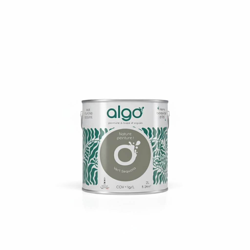 Peinture écologique Algo - Vert Sequoia