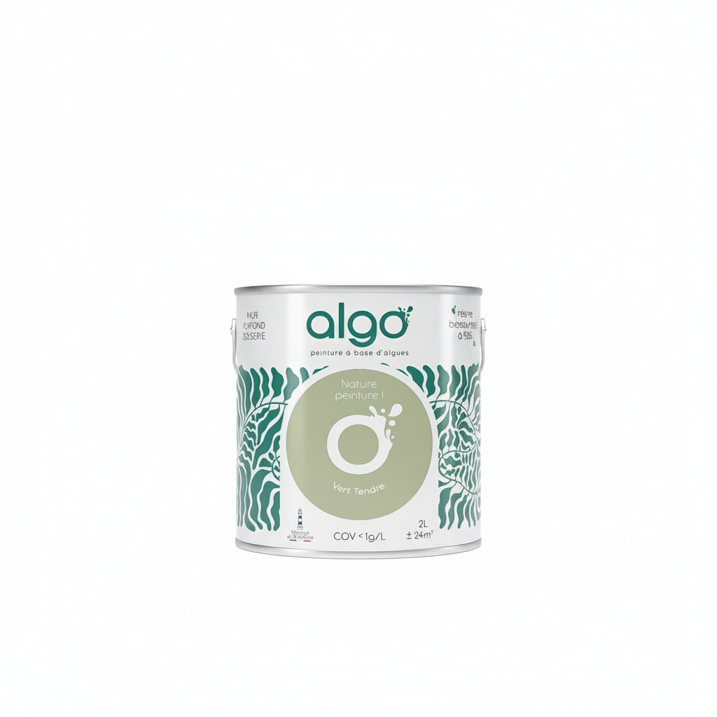 Peinture écologique Algo - Vert Tendre