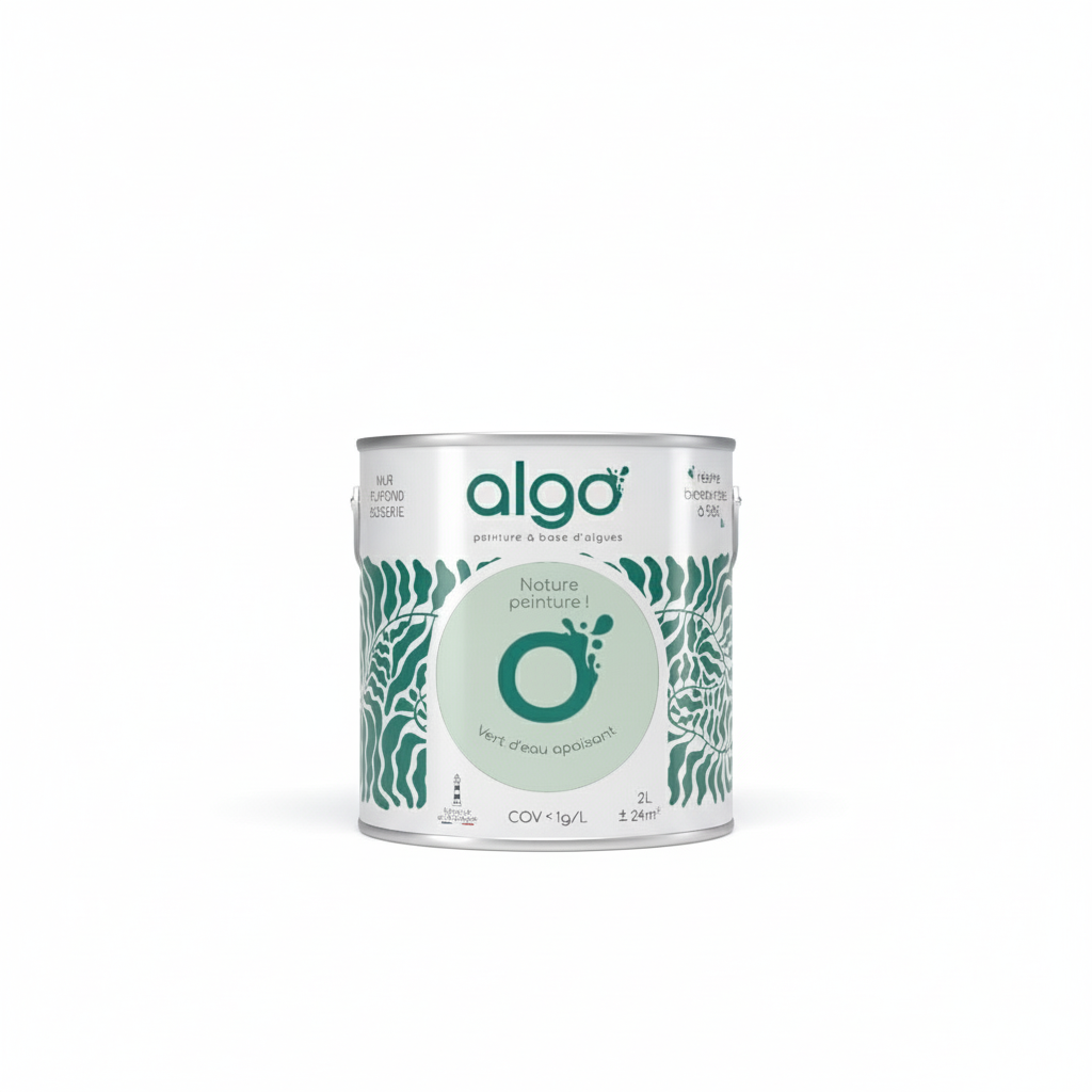 Peinture écologique Algo - Vert d'eau apaisant