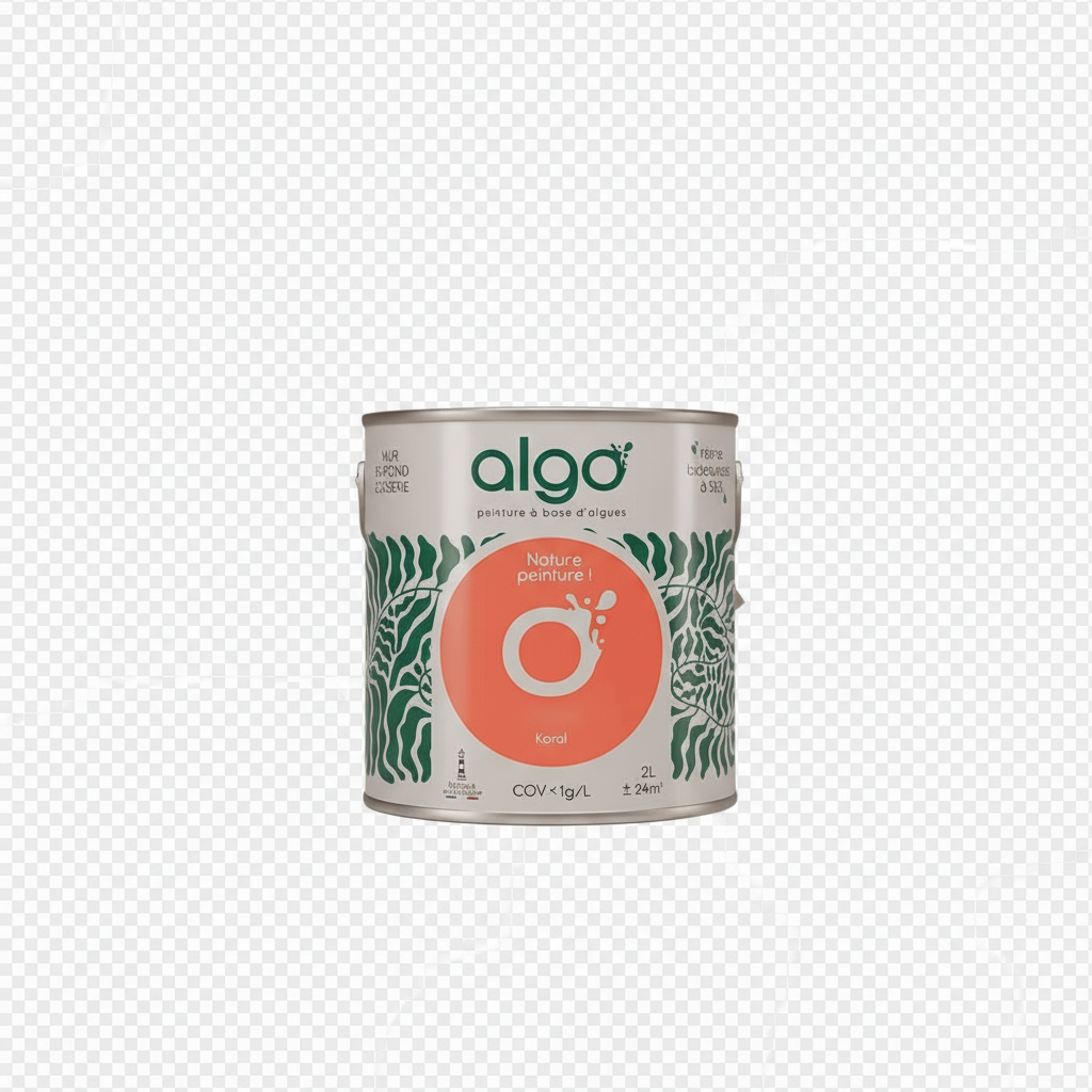 Peinture écologique Algo - Orange Koral