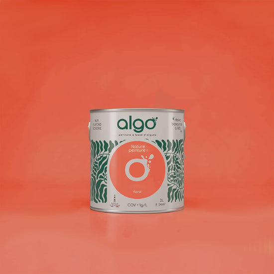 Algo Eco-Friendly Paint - Koral Orange