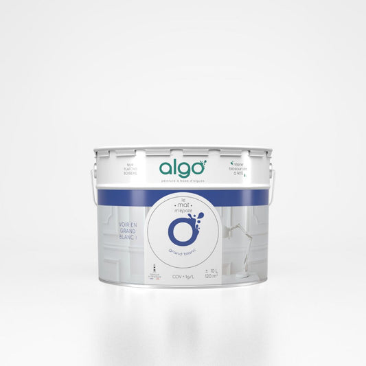 🌱 Peinture écologique Beige Algo (Beige sableux) - Mat 0,5L – Peinture Algo