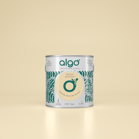 Algo Eco-Friendly Paint - Yellow Walk in the Dunes