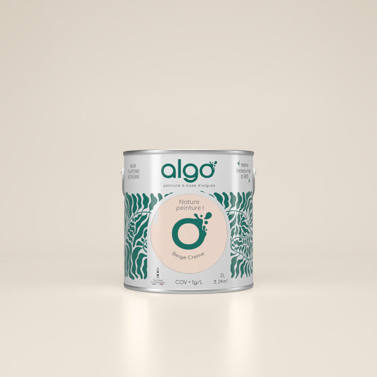 Peinture écologique Algo - Beige Crème