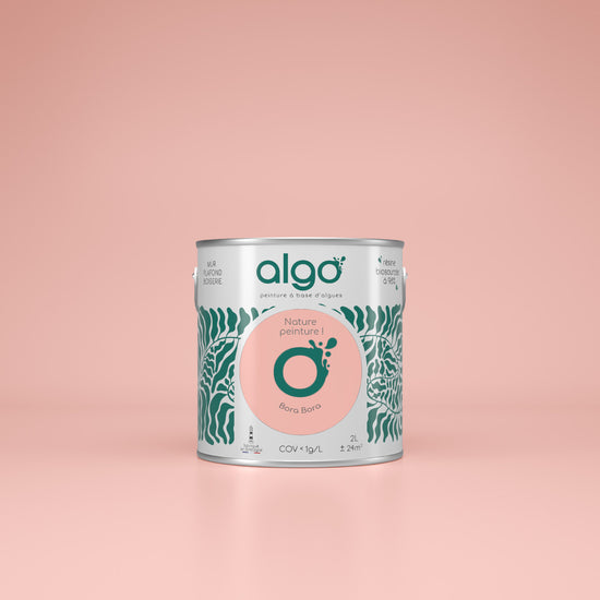Algo Eco-Friendly Paint - Bora Bora Pink