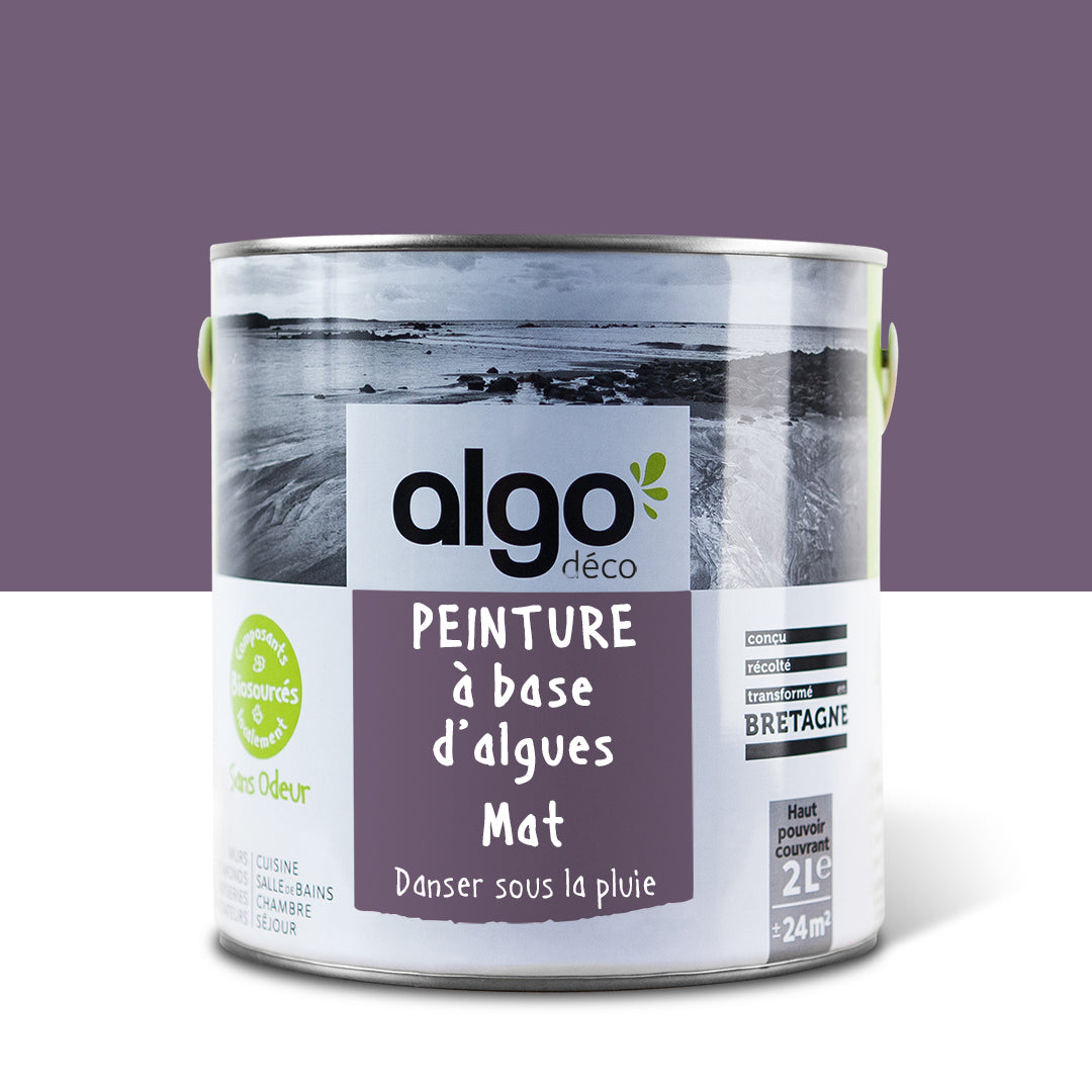 Peinture écologique Algo - Violet Danser sous la pluie