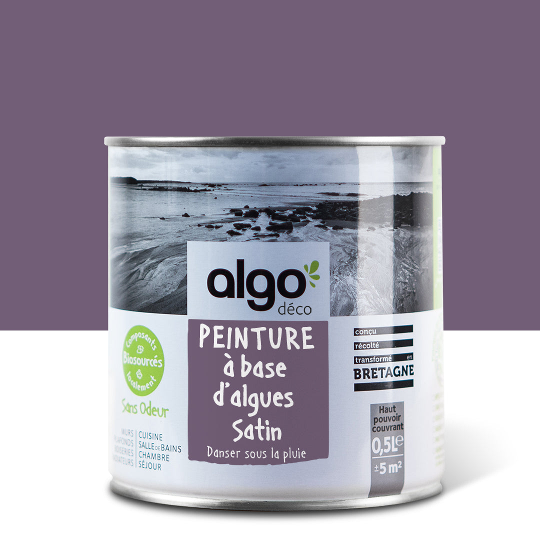 Peinture écologique Algo - Violet Danser sous la pluie