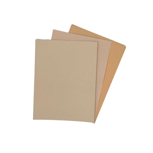 Pastel orange color swatch