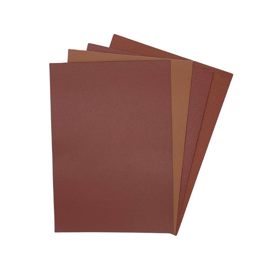 Terracotta color chart samples