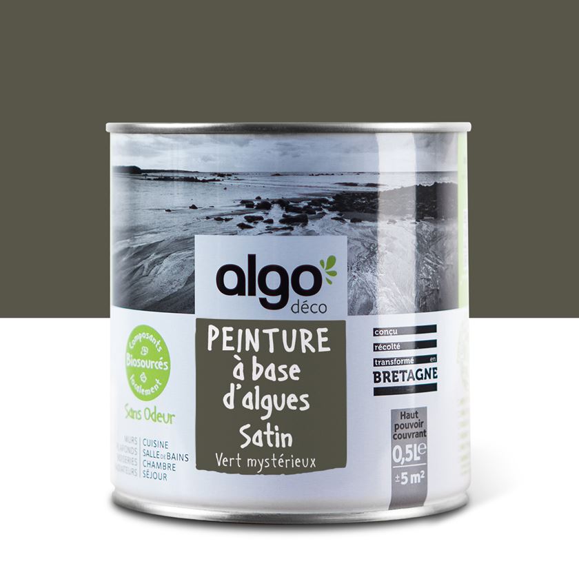 Peinture écologique Algo - Vert Mystérieux