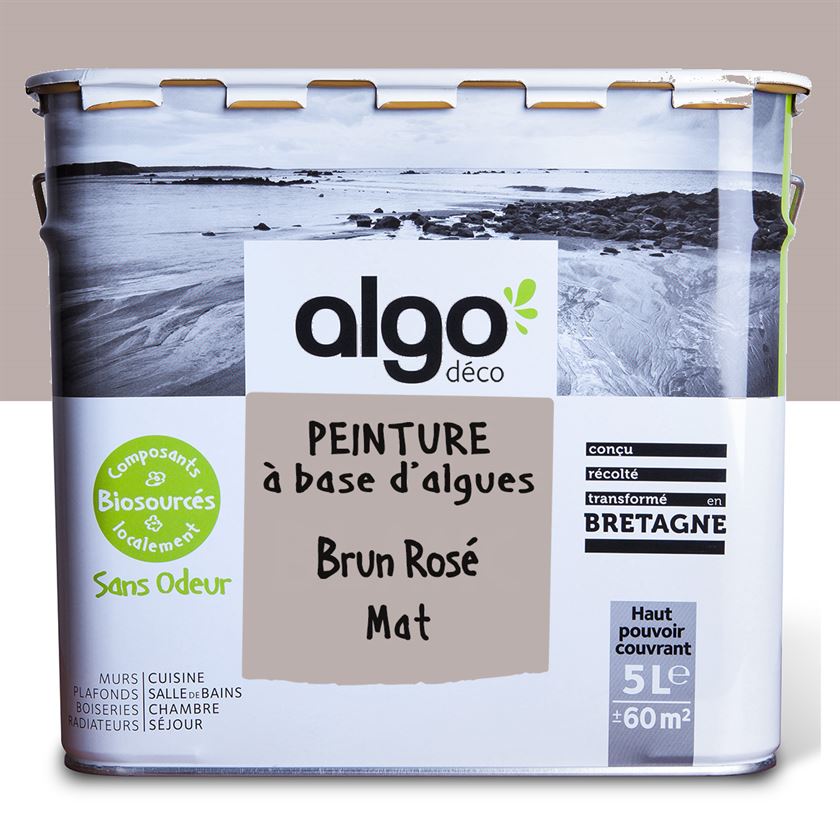 Peinture écologique Algo - Brun rosé