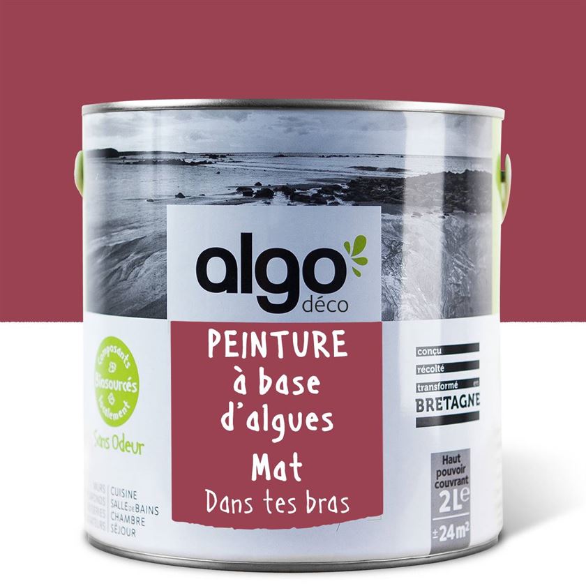 Peinture écologique Algo - Violet Dans tes bras