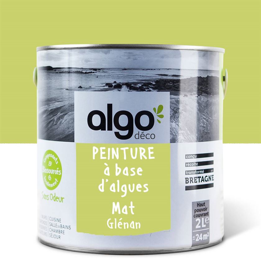 Peinture écologique Algo - Vert Glénan