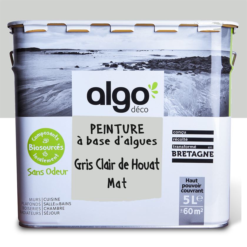 Peinture écologique Algo - Gris Clair de Houat