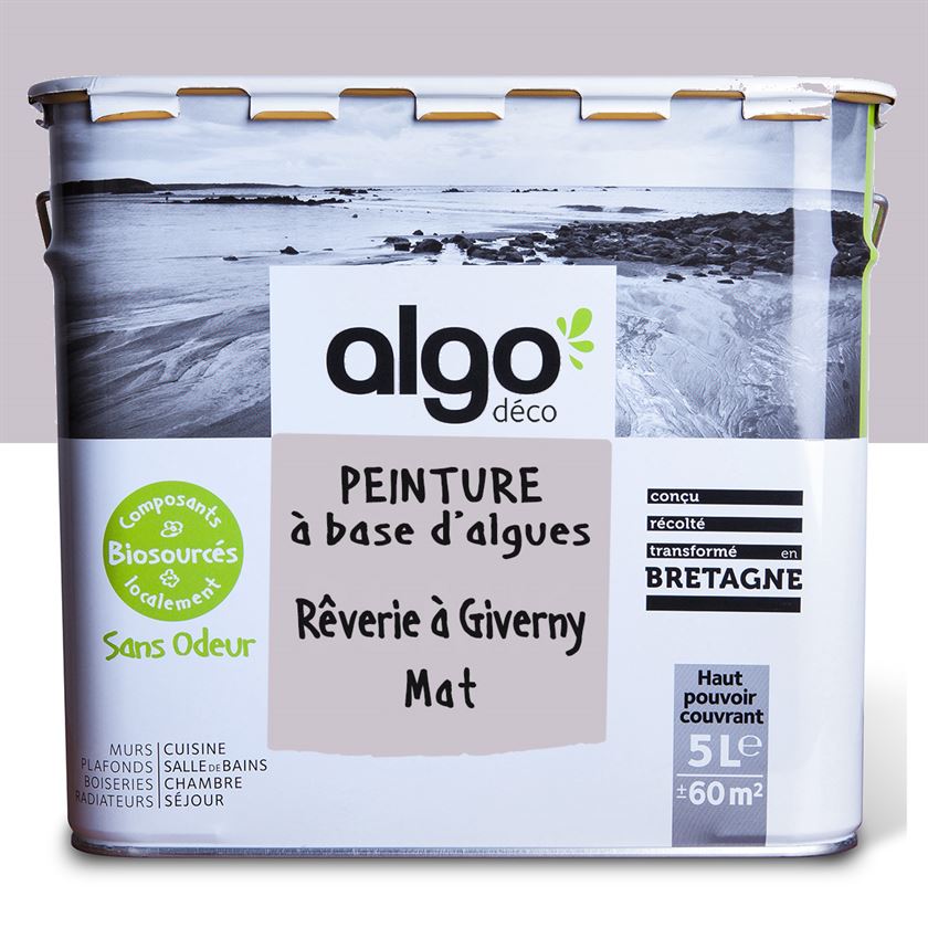 Peinture écologique Algo - Rose Rêverie à Giverny