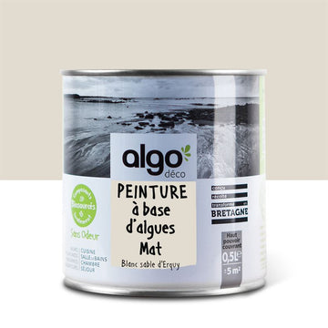 Peinture écologique Algo - Blanc Sable d’Erquy