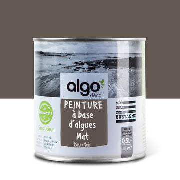 Peinture écologique Algo - Brun Noir